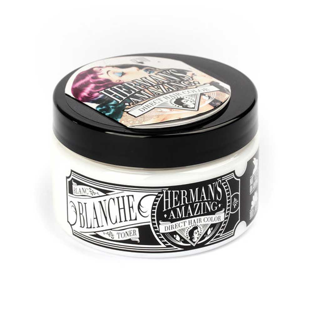 Hermans Amazing Haircolor - Blanc Blanche Toner Semi permanente haarverf - Wit